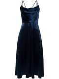 velvet A-line dress