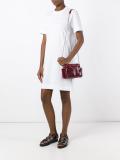 zip detail cross body bag
