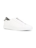 checkered heel sneakers
