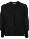 cropped buttoned cardigan