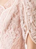 lace top gown
