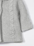 hooded knit jacket