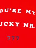 'Lucky Nr' sweatshirt 