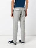 faded straight-leg trousers