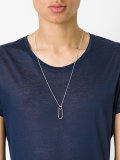 small pin chain necklace