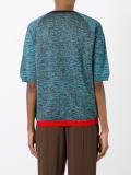 melange short sleeved jumper