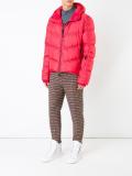 hooded padded jacket