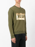 logo print sweatshirt 