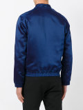 zipped bomber jacket 