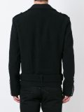 wool biker jacket
