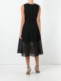 sleeveless broderie anglaise dress