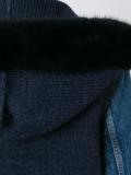 sleeveless hooded jacket