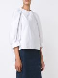 boat neck blouse