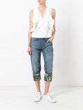 cropped jeans