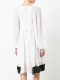 layered frill dress