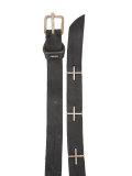 cross studded belt