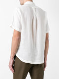front placket shortsleeved shirt