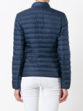 zipped padded jacket