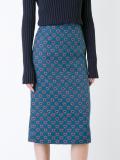 heart print 'Sigma' skirt
