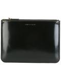 top zip clutch