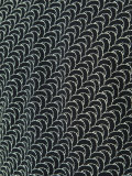 weave print funnel-neck T-shirt