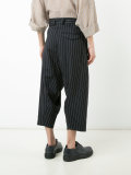 striped cropped pants 