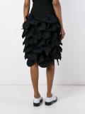 'petals' structured skirt
