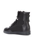 rear zip lace-up hi-tops