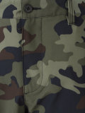 camouflage print shorts 