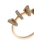 circuit diamond midi ring