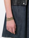 layer knotted  wrap bracelet