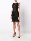 macramé fitted dress