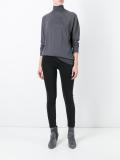 turtleneck fine knit jumper