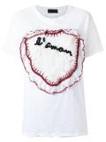 embroidered T-shirt