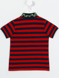 striped polo shirt 