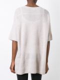 self stripe oversize top