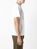 striped collar T-shirt