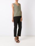 v neck blouse