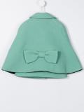 bow detail cape