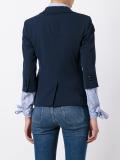 single breasted cropped jacket