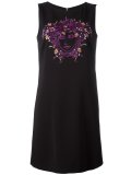 embroidered Medusa shift dress