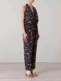 v-neck jumpsuit