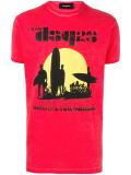 surfer sunset T-shirt