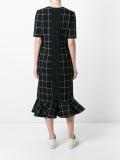 checked dress