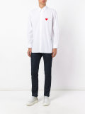 embroidered logo shirt 