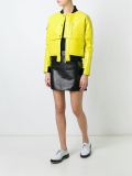 varnished bomber jacket 
