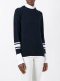 'Contrast Cuff'毛衣