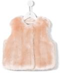 faux fur gilet