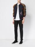 arm zip longsleeved T-shirt