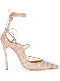 crystal-embellished Riri pumps